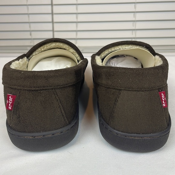 NWOT Levi’s Men’s Moccasin Slippers Size XL 11-12 - Picture 4 of 9